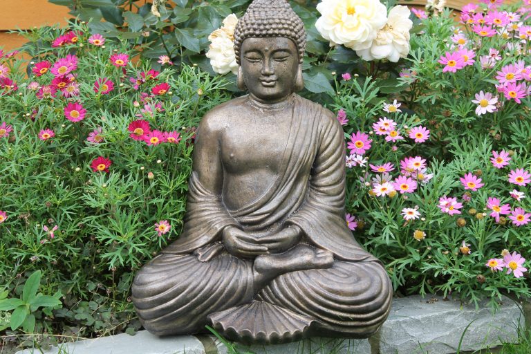 Compassion Buddha - Stone Garden Ornaments & Garden Statues in UK